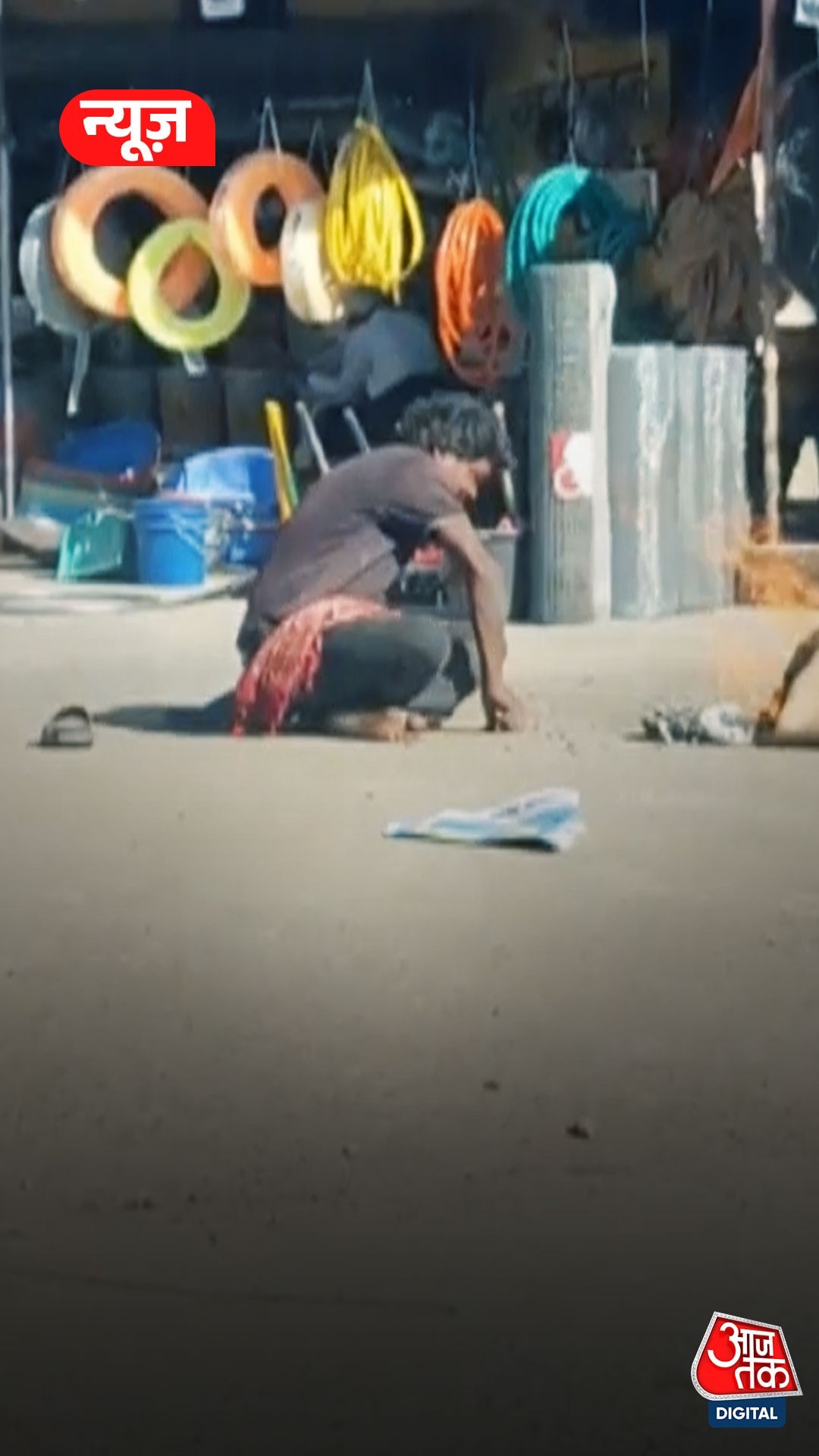 बैतूल में युवक पर मधुमक्खियों ने किया अटैक 