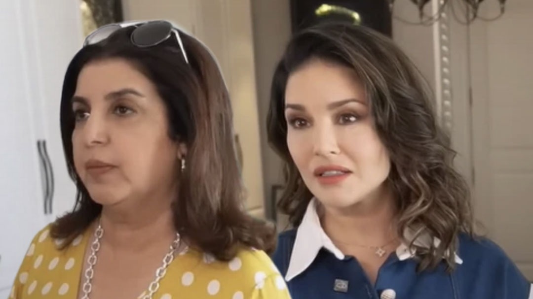 सनी लियोनी का आलीशान घर देख फराह खान हुईं हैरान