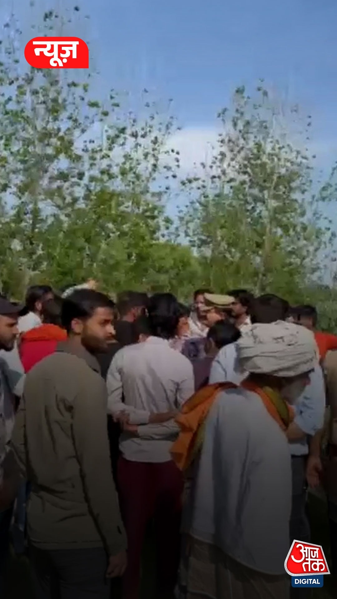 सहारनपुर में गोवंश के अवशेष मिलने पर बवाल