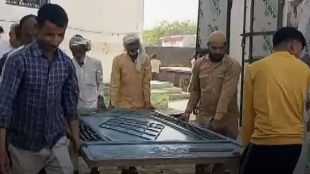 masjid constructed on government property in sambha
