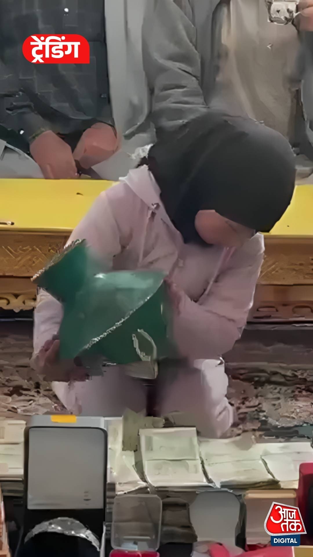 A little girl in Leh, Ladakh, broke her piggy bank and donated it to Iran
