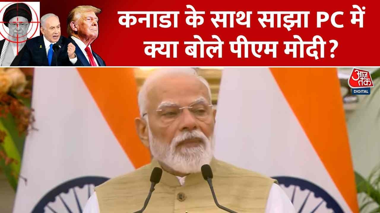 Modi and Mark Carney meet in Delhi to sign key agreements