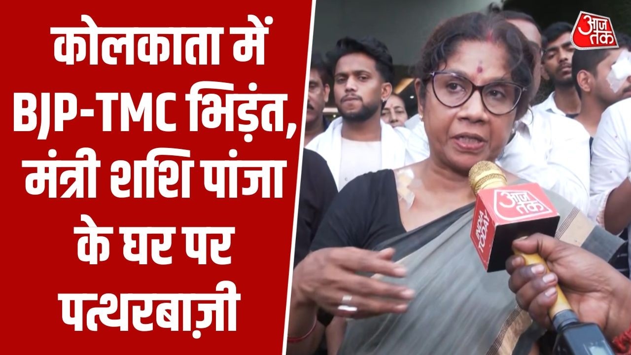 Violent clash between BJP and TMC workers hours before Modi's mega rally in Kolkata