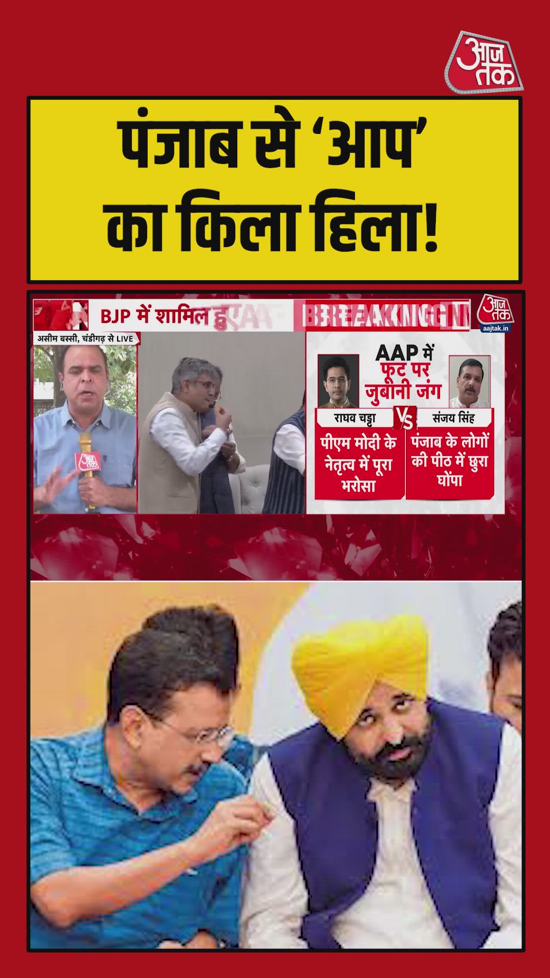 perception game pressure on aam aadmi party in punjab before 2027 elections