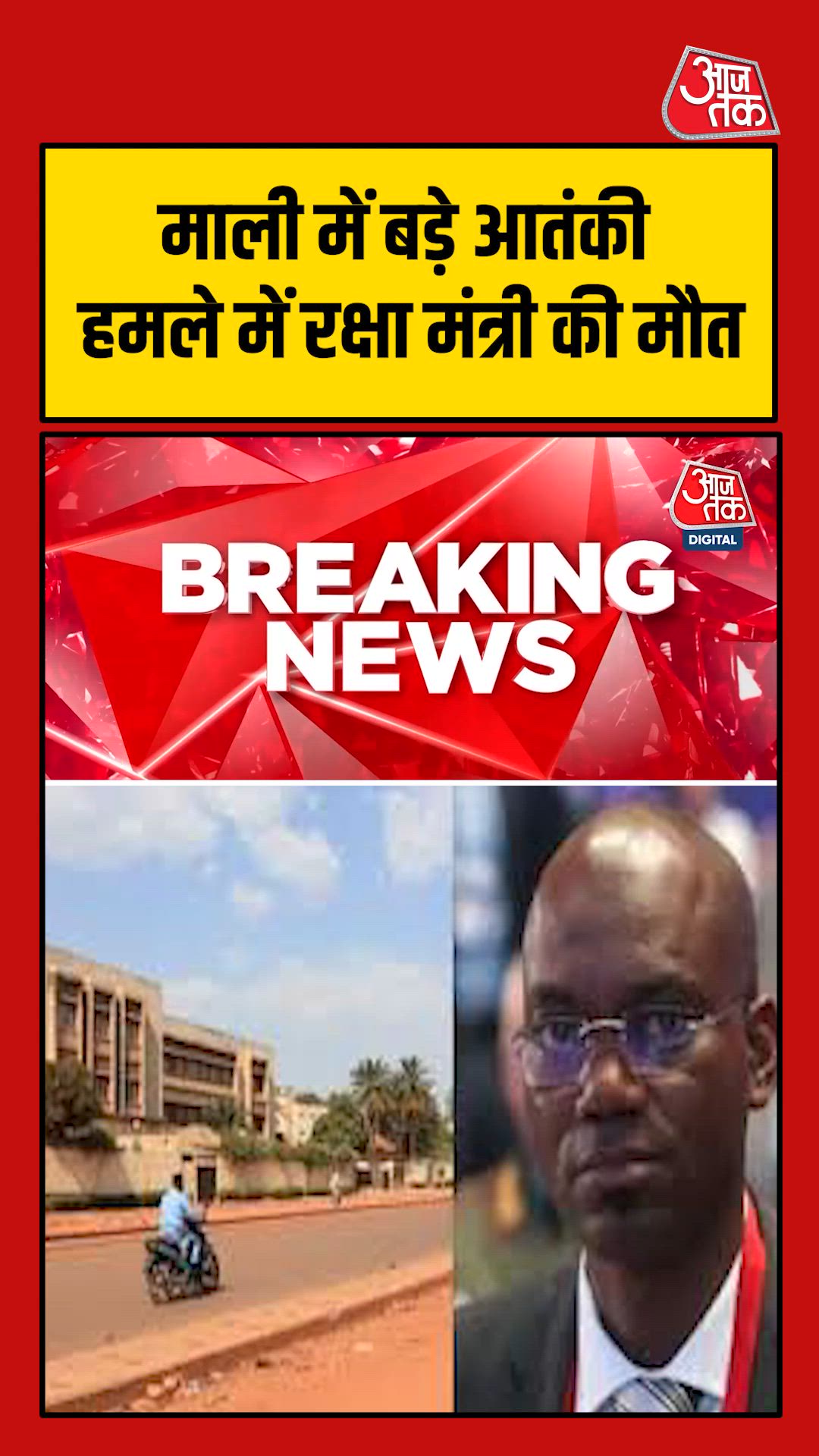 Defense minister dies in major terrorist attack in mali