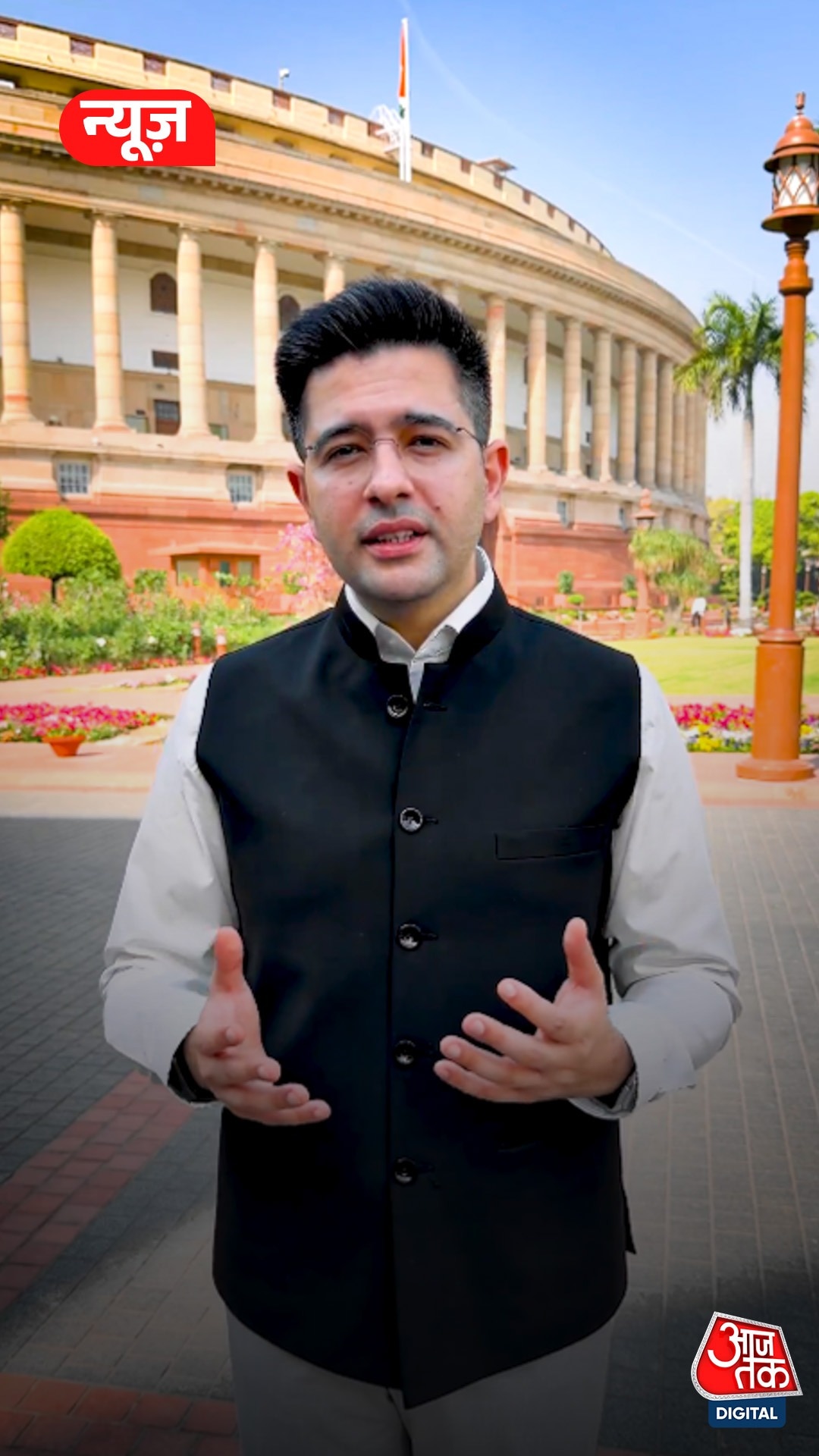 aap raghav chadha row party removes