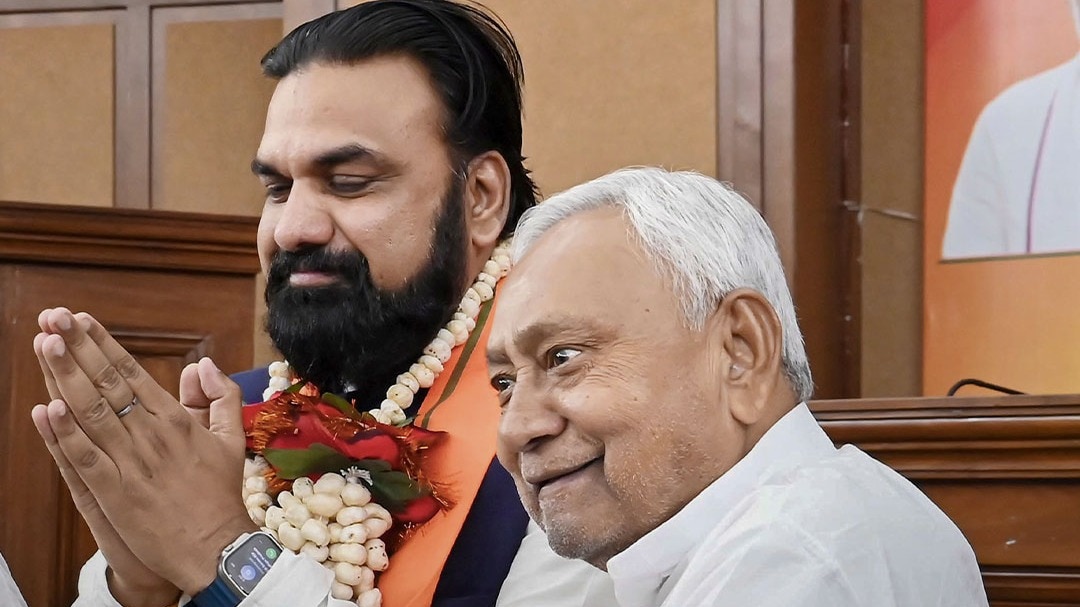 Samrat Choudhary and Nitish Kumar 