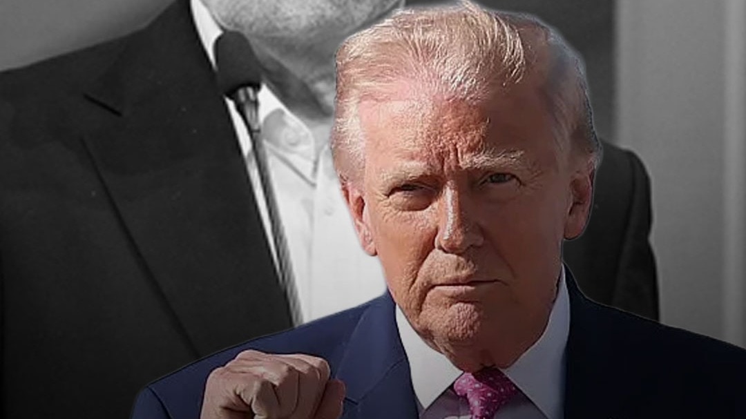 Iran President Masoud Pezeshkian and Donald Trump 