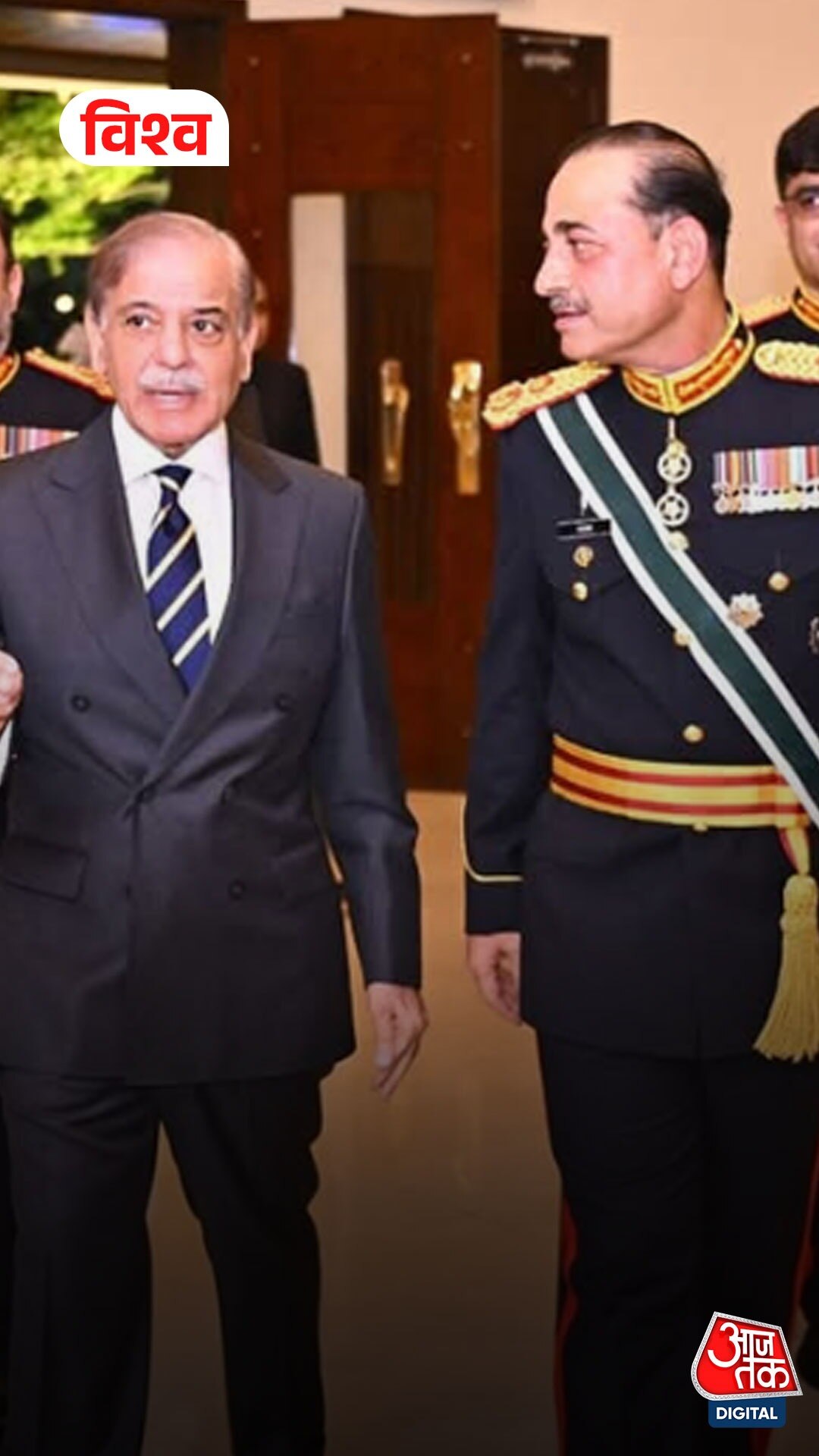 Shehbaz Sharif and Asim Munir