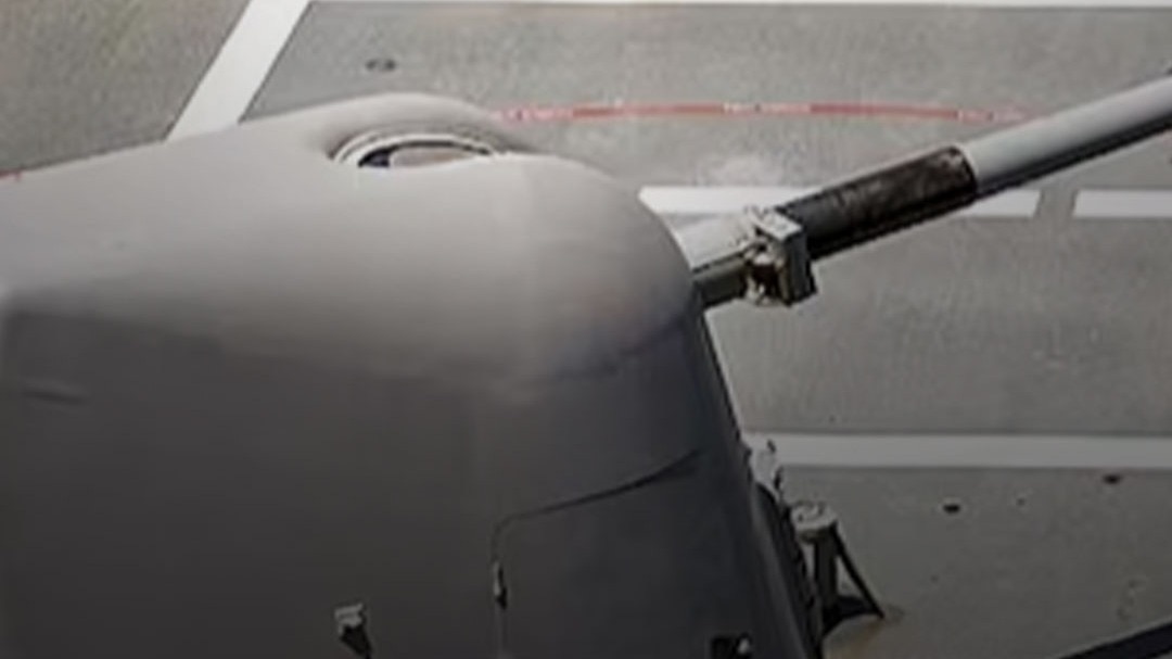 US Navy Mk 45 Gun Power