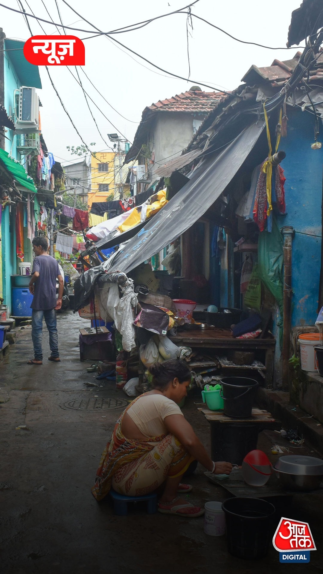 Kolkata Slum area