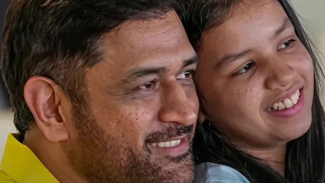 Ziva and Dhoni