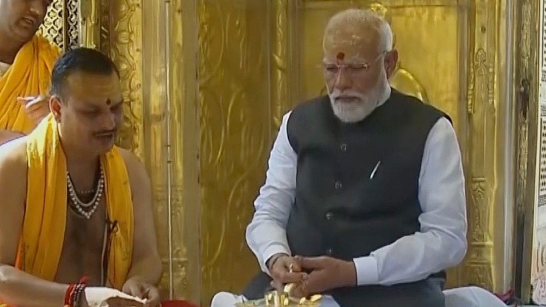 narendra modi kashi vishwanath temple