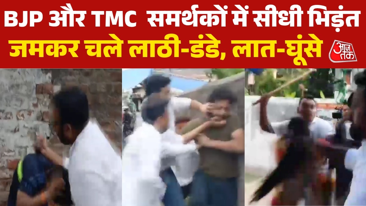 NORTH 24 PARGNA TMC BJP clash
