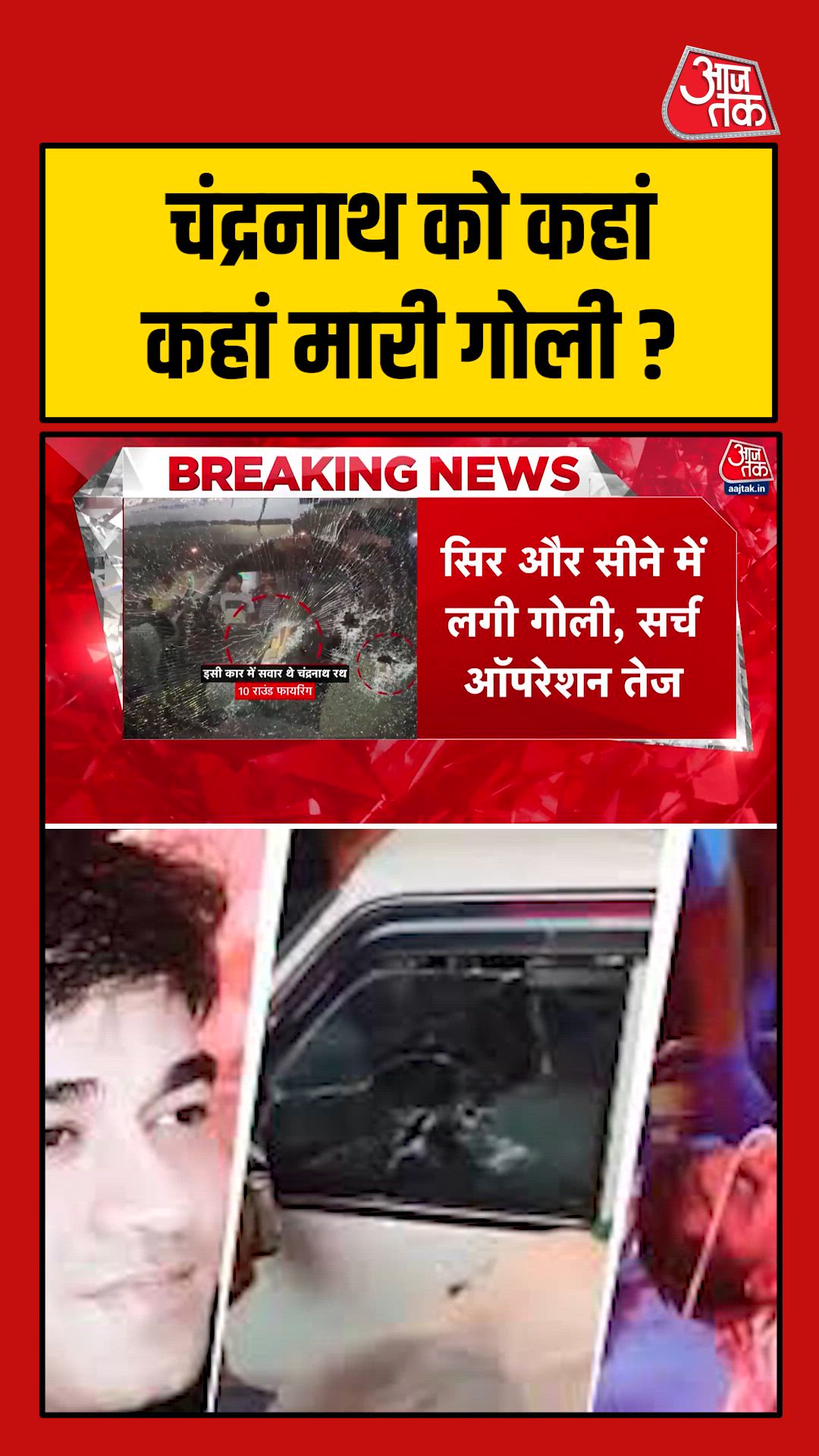 8 cctv footage showing the shooting of chandranath