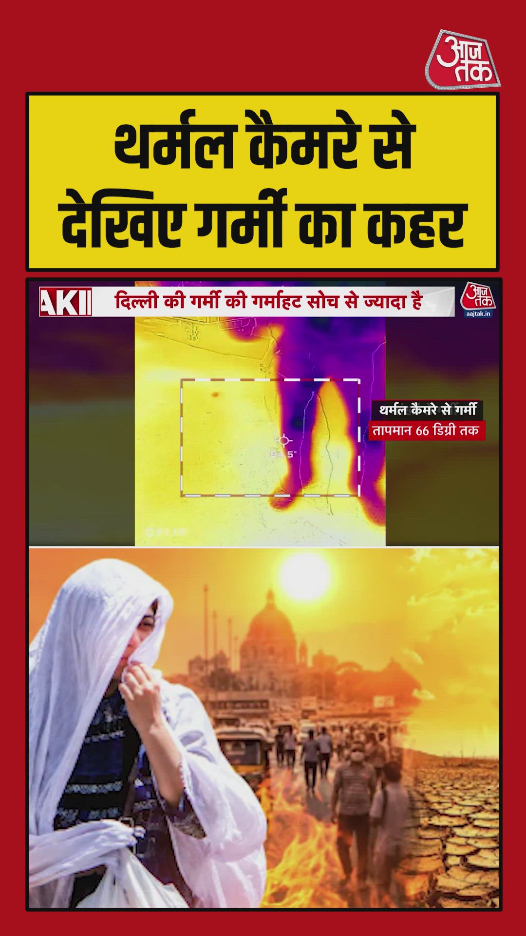 thermal camera shows real temperature around objects and people