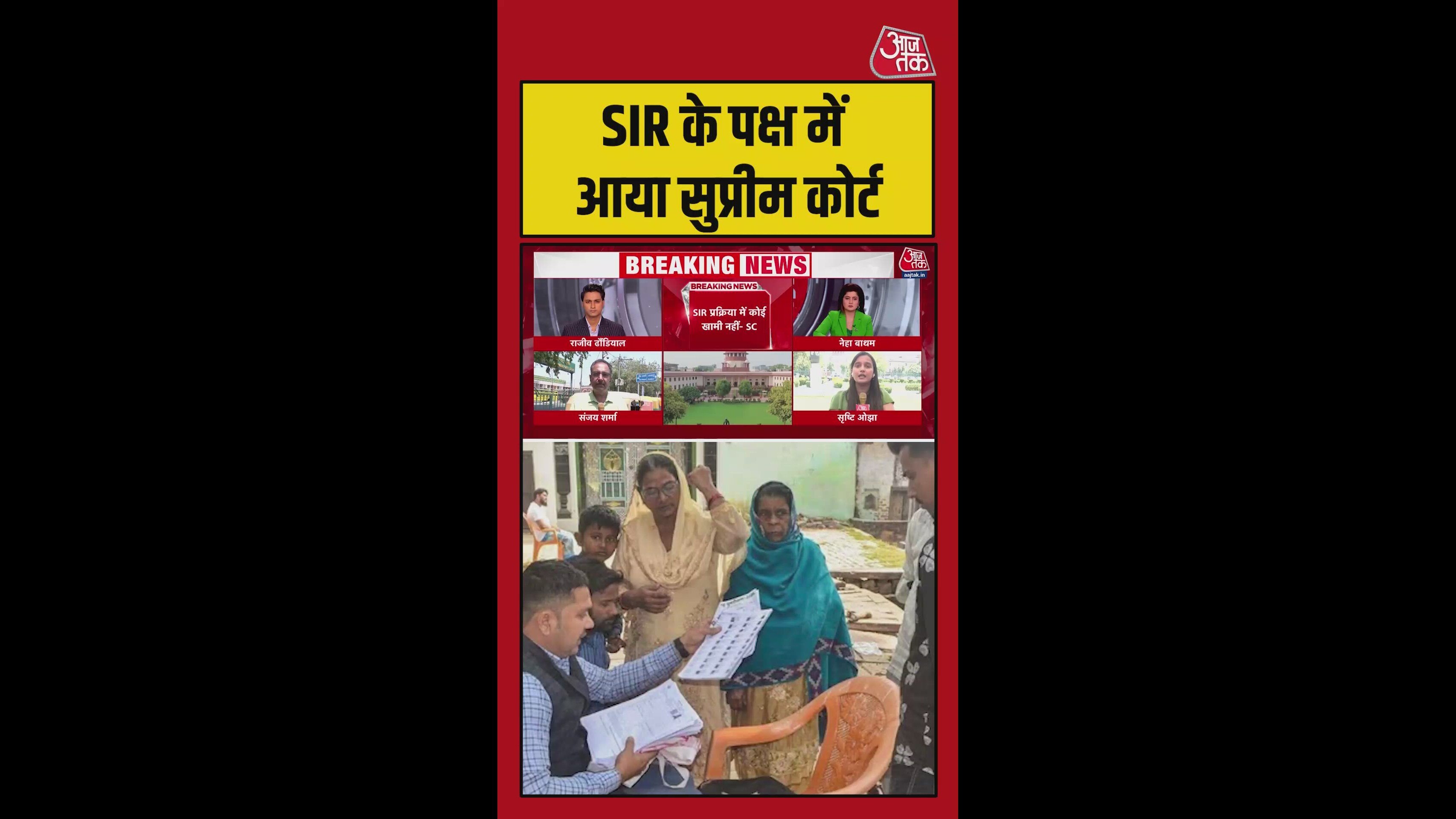 Supreme Court on ECI process for free and fair elections in Bihar