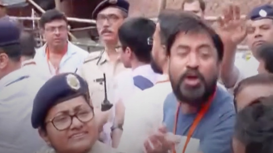 TMC BJP Counting Agents Clash