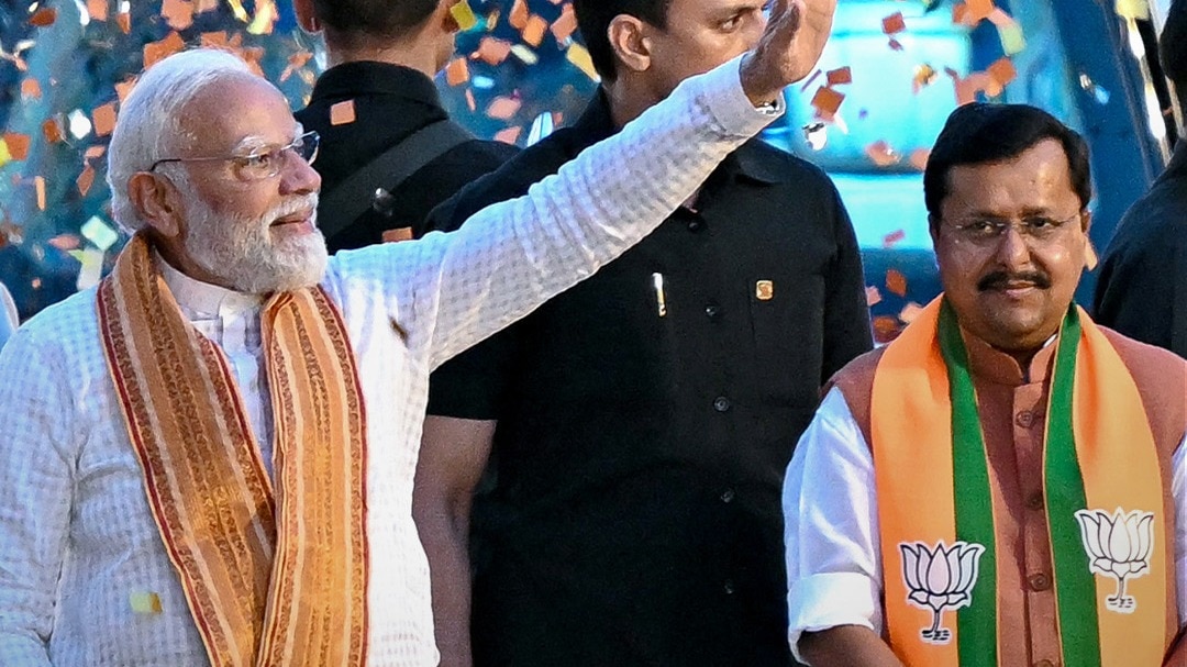 modi felicitation nitin nabin bjp
