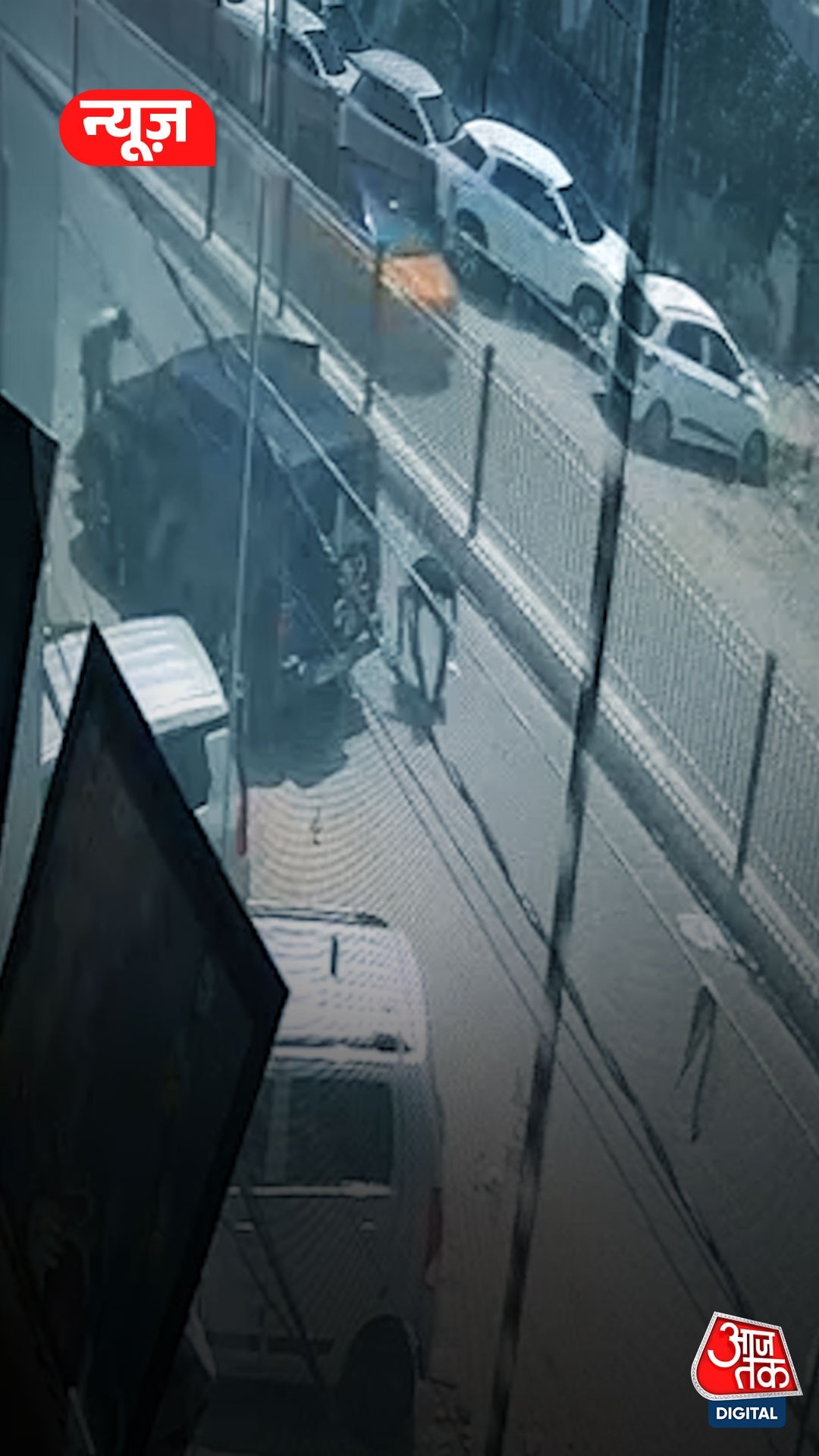 thar hits scooty dragged woman by 20 feet