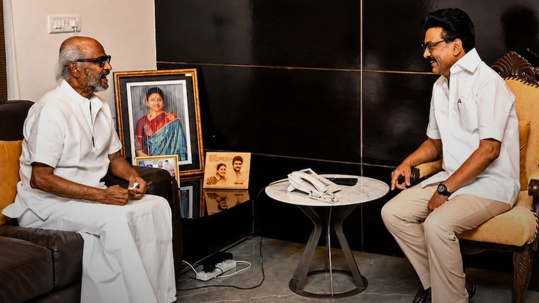 rajinikanth meets mk stalin