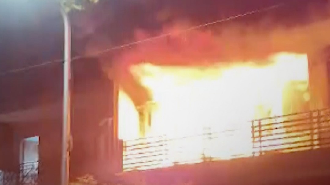Greater Noida AC Blast Viral Video 