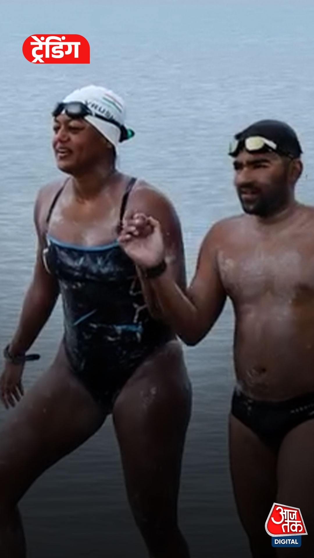 bengaluru couple swims sri lanka india sea 