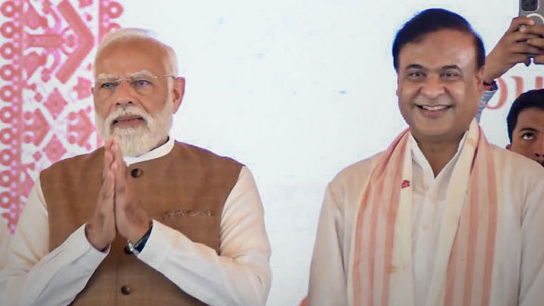himanta biswa sarma takes oath again as assam chief minister