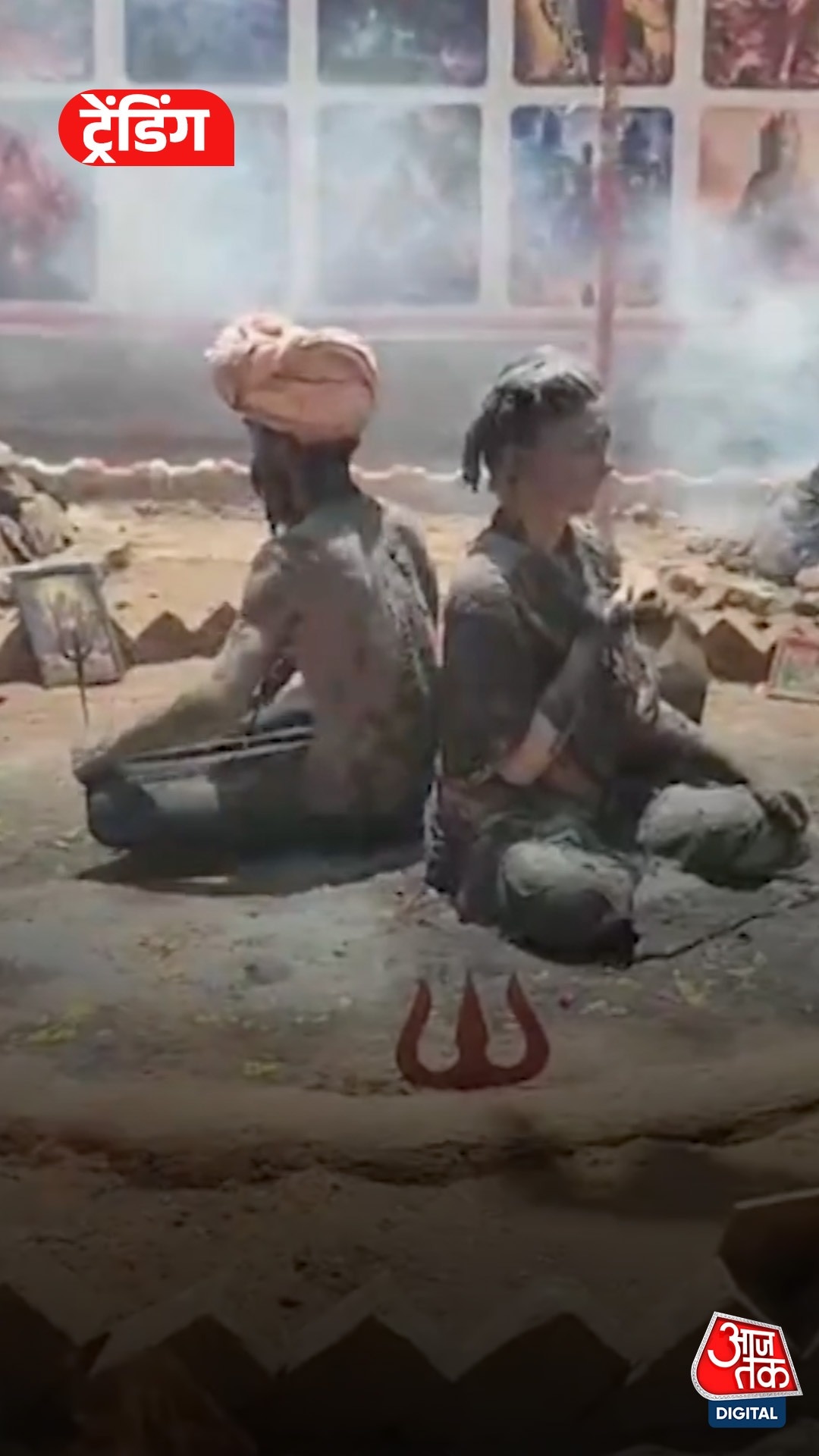 Russian woman agni tapasya viral video 