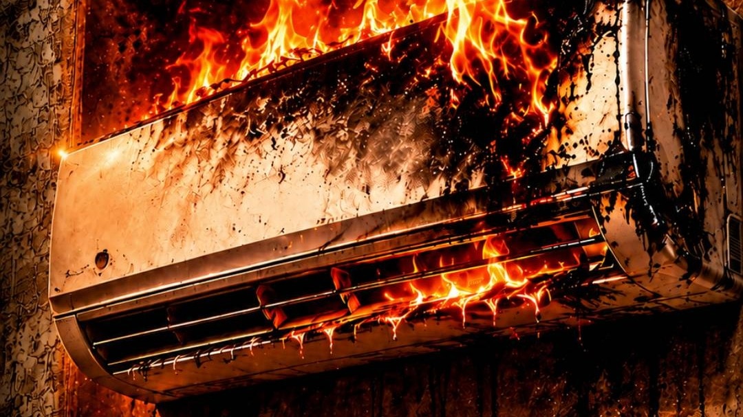 AC Fire Warning Signs