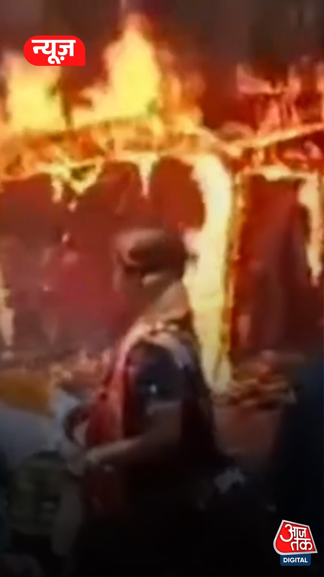 Vat Savitri Puja Banyan Tree Fire Chaos Bihar Patna 