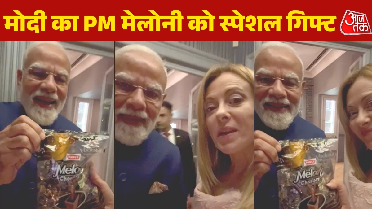 PM modi Melody gift to meloni