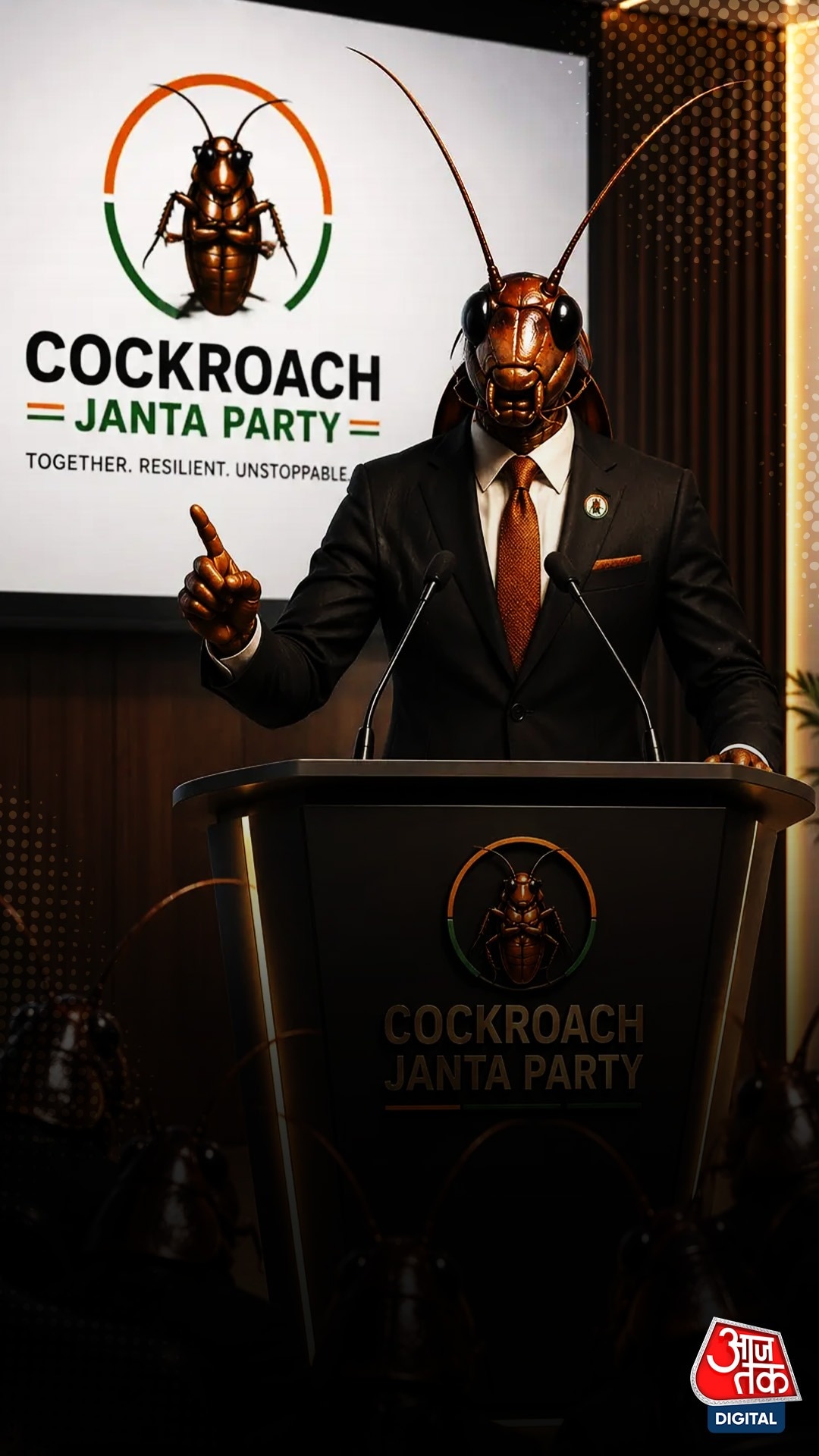 Cockroach Janta Party, CJP India 