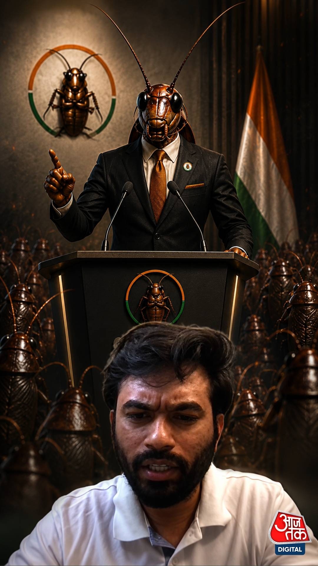 Abhijeet Deepke, Cockroach Janata Party