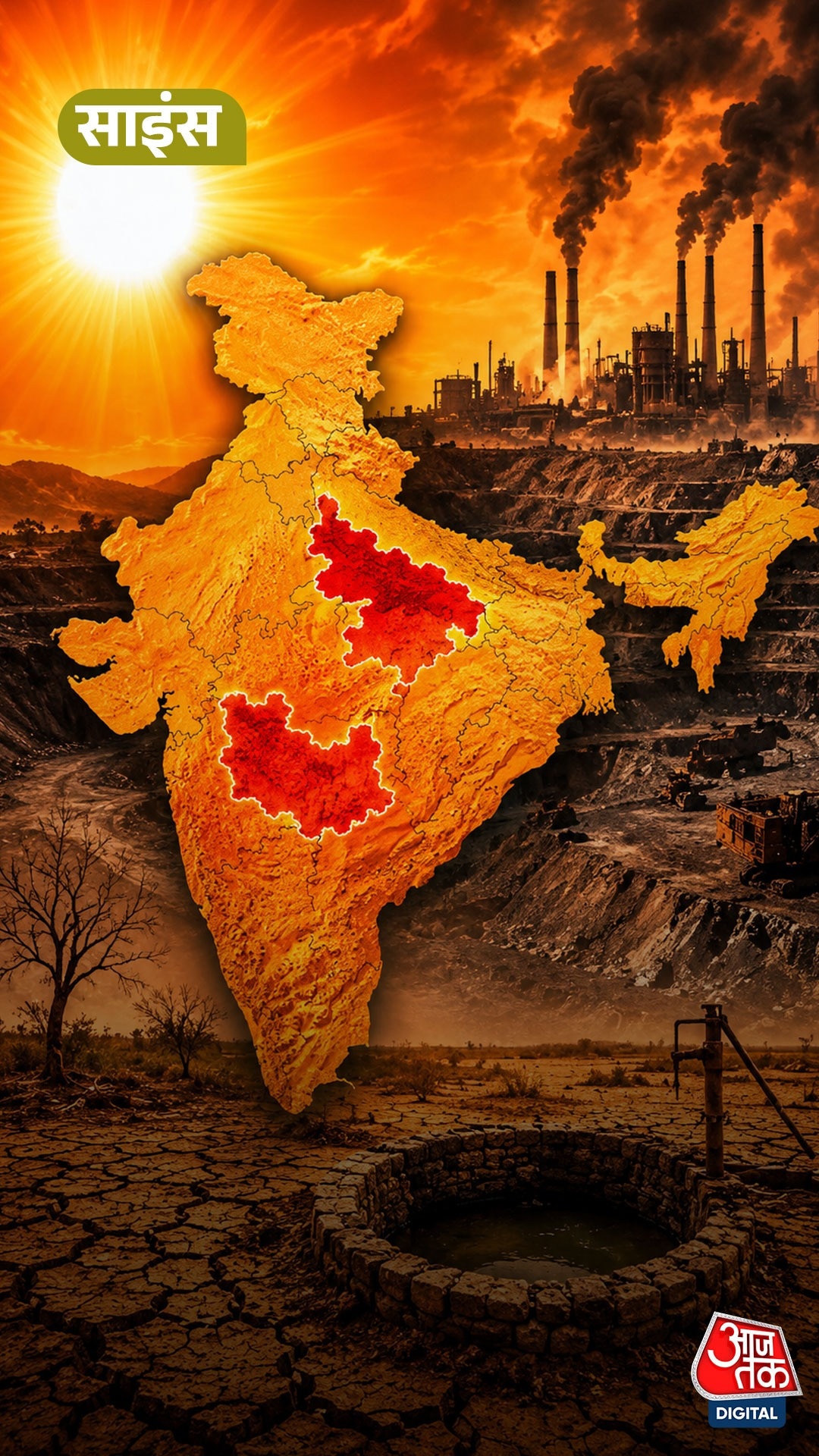 Vidarbha और Bundelkhand बने Heat Trap का शिकार, Extreme Heatwave से बढ़ा खतरा