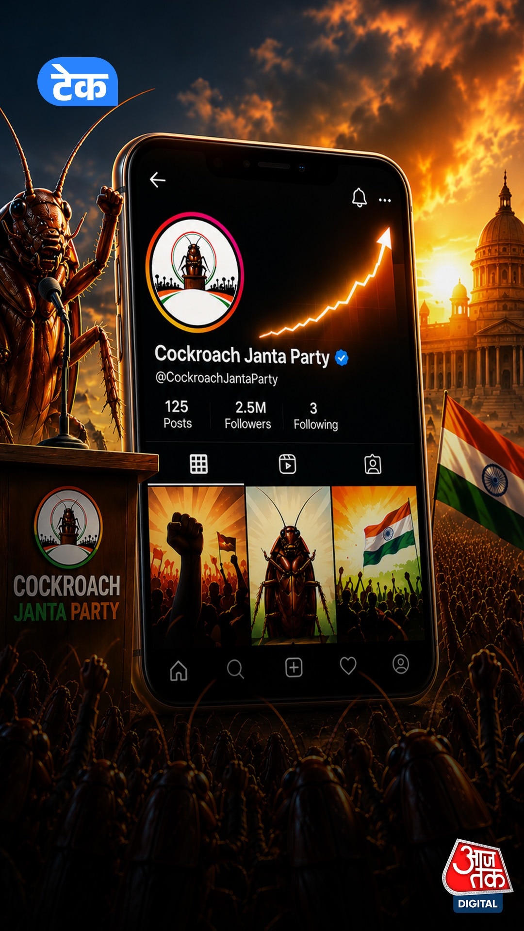 cockroach janta party