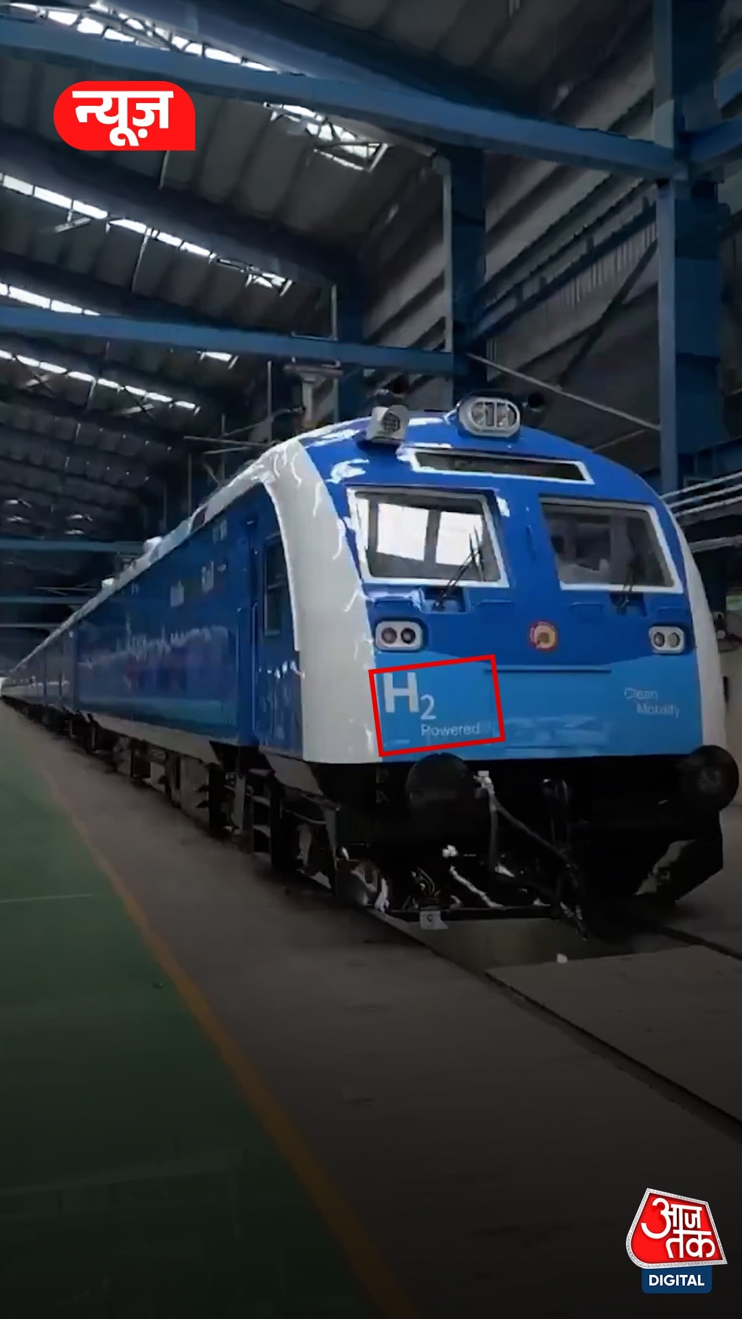 Indian Railways Hydrogen Powered Train