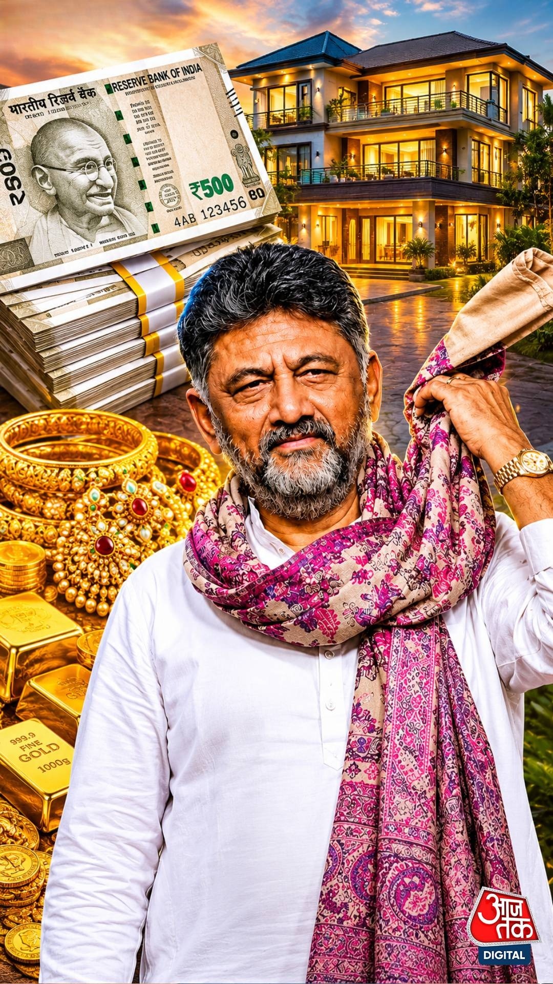 DK Shivakumar Net Worth