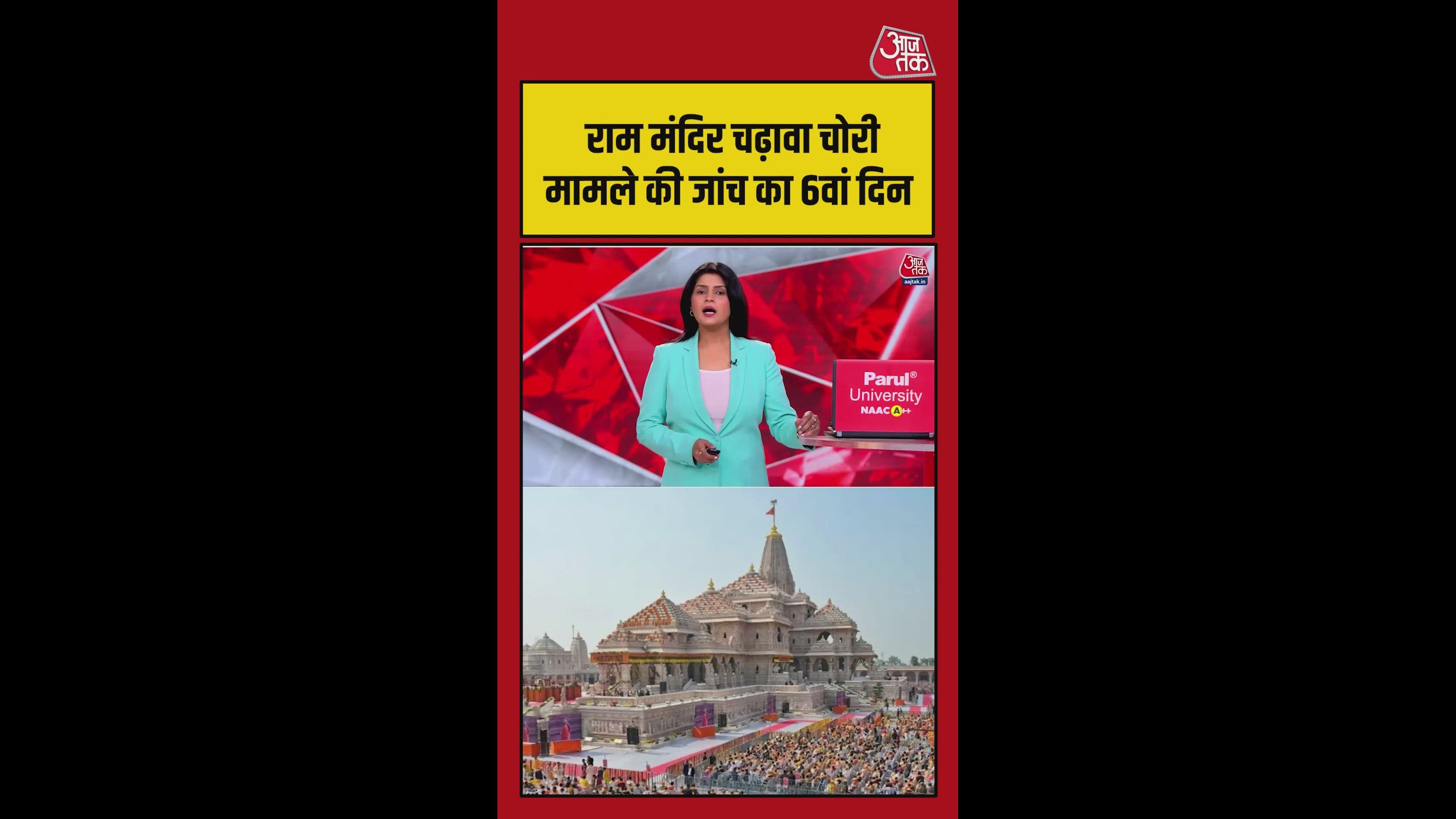 Ayodhya Ram temple CCTV footage forensic examination may be done