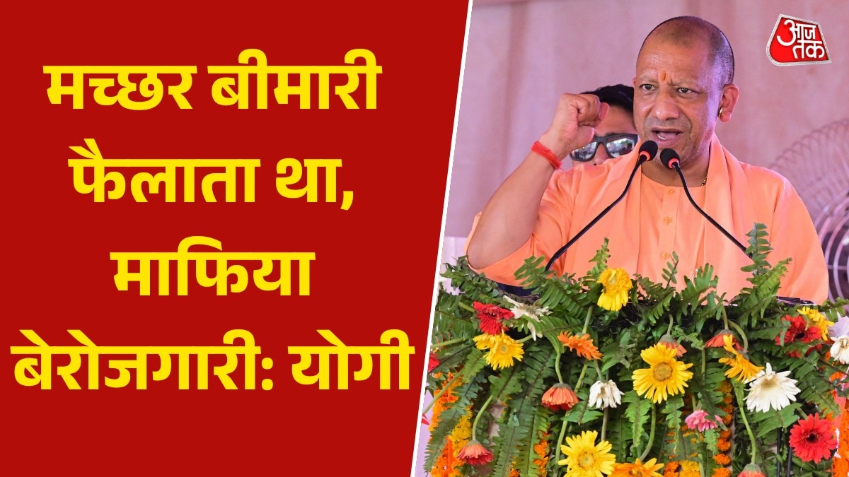 CM Yogi on mafia 