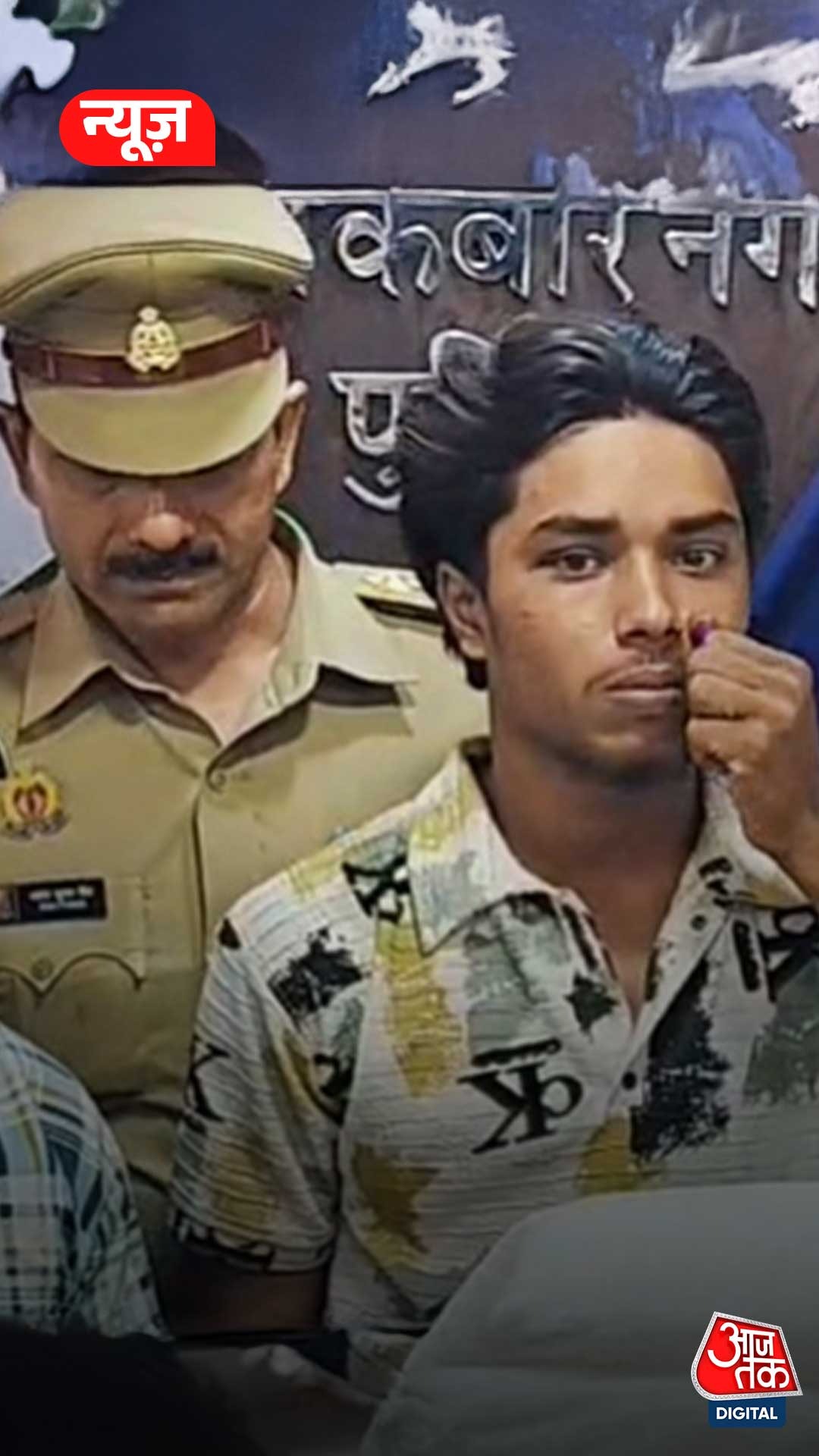 पुलिस के सामने बदमाशों की हेकड़ी, हैरान कर देगा वीडियो