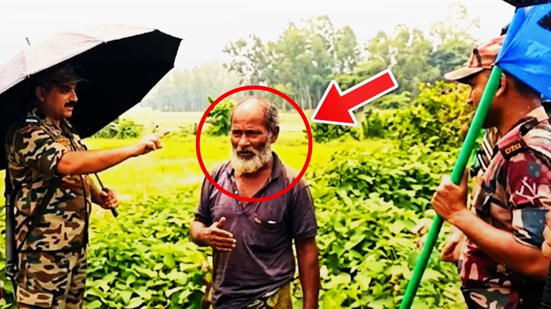 भारत-बांग्लादेश सीमा पर एक बुजुर्ग के लिए क्यों भिड़ी फोर्स!