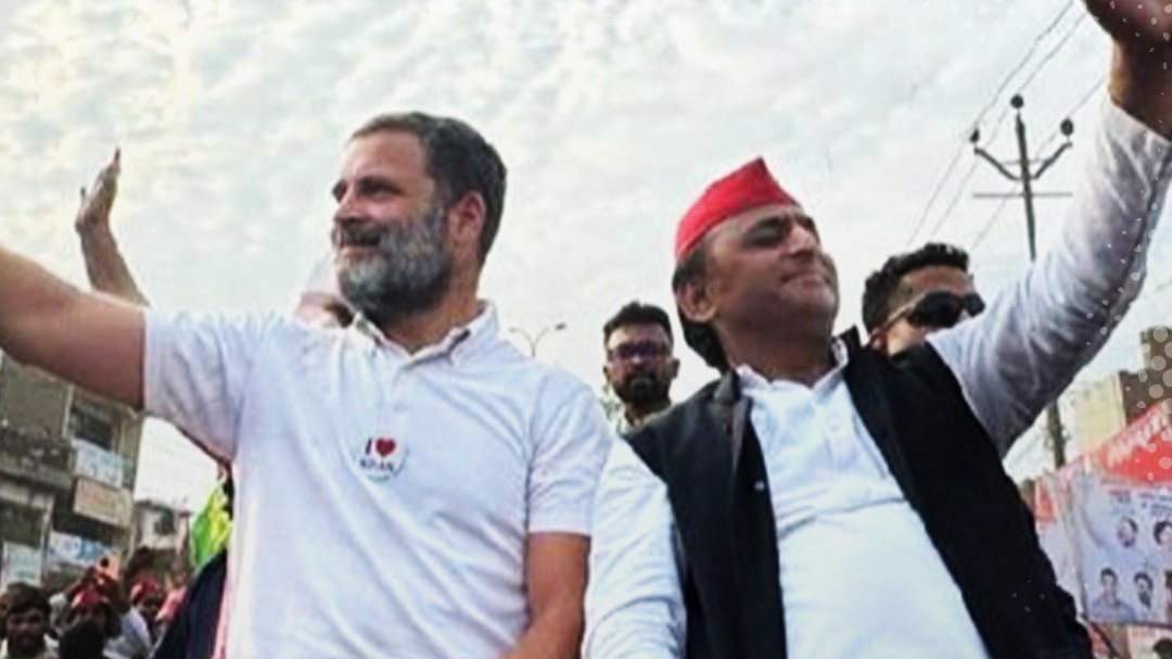 Akhilesh Yadav targets BJP 