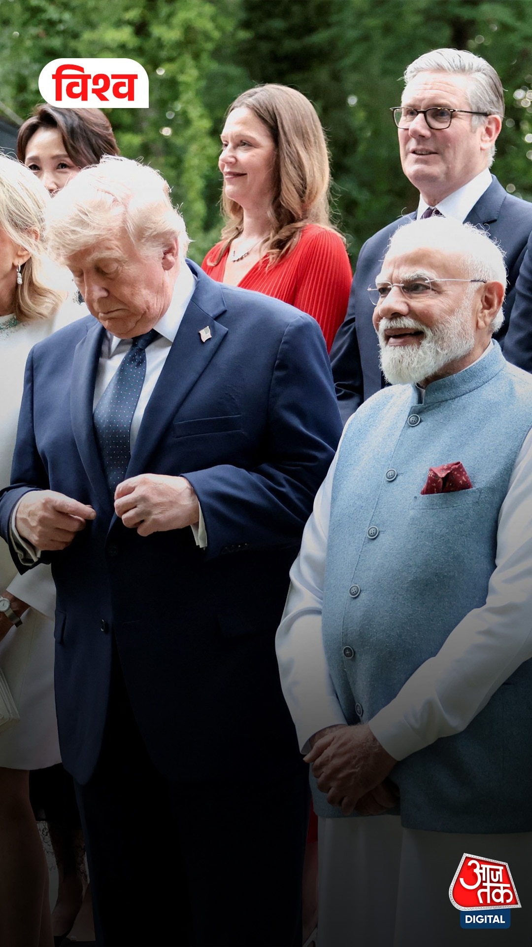 Trump praises Narendra Modi 