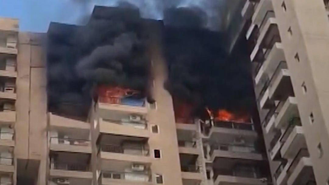 noida highrise society fire