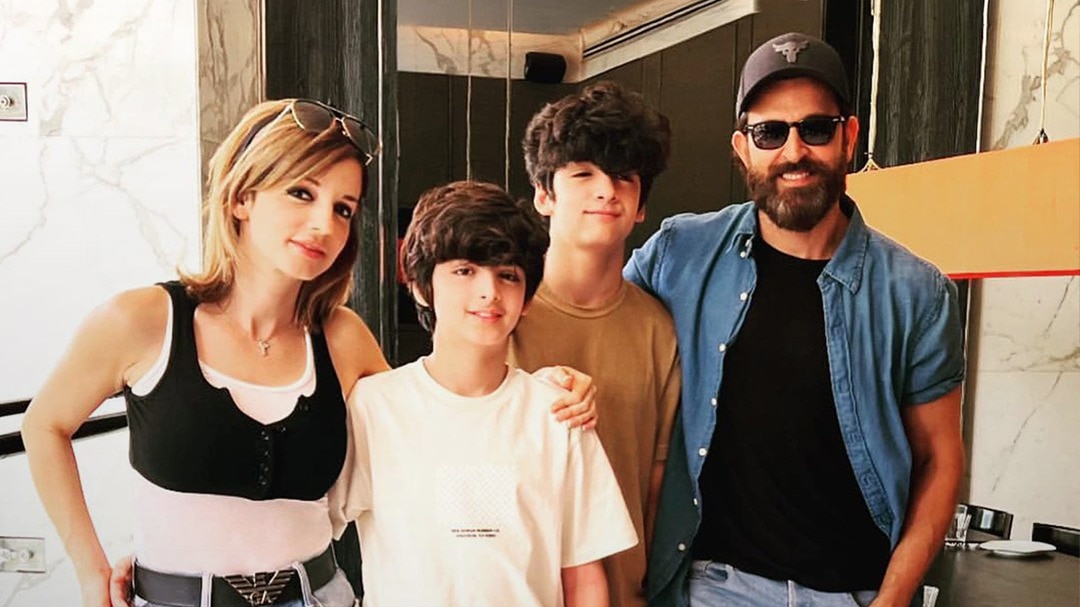 Suzaine and Hrithik 
