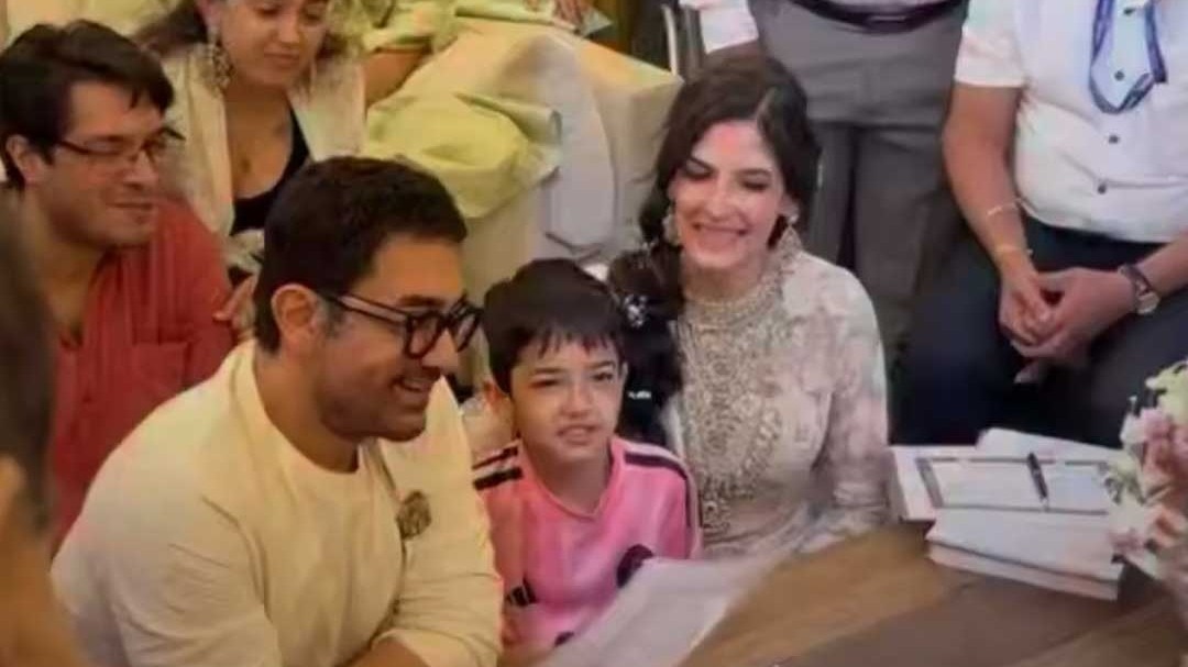 आमिर खान और गौरी स्प्रैट की शादी का वीडियो हुआ वायरल!