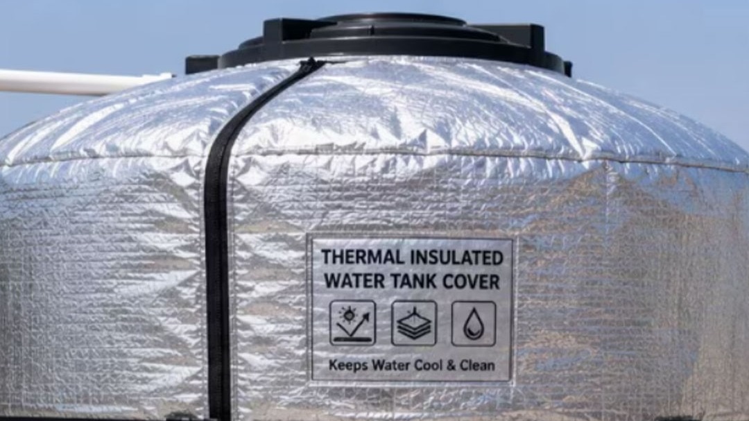Water tank thermal cover 
