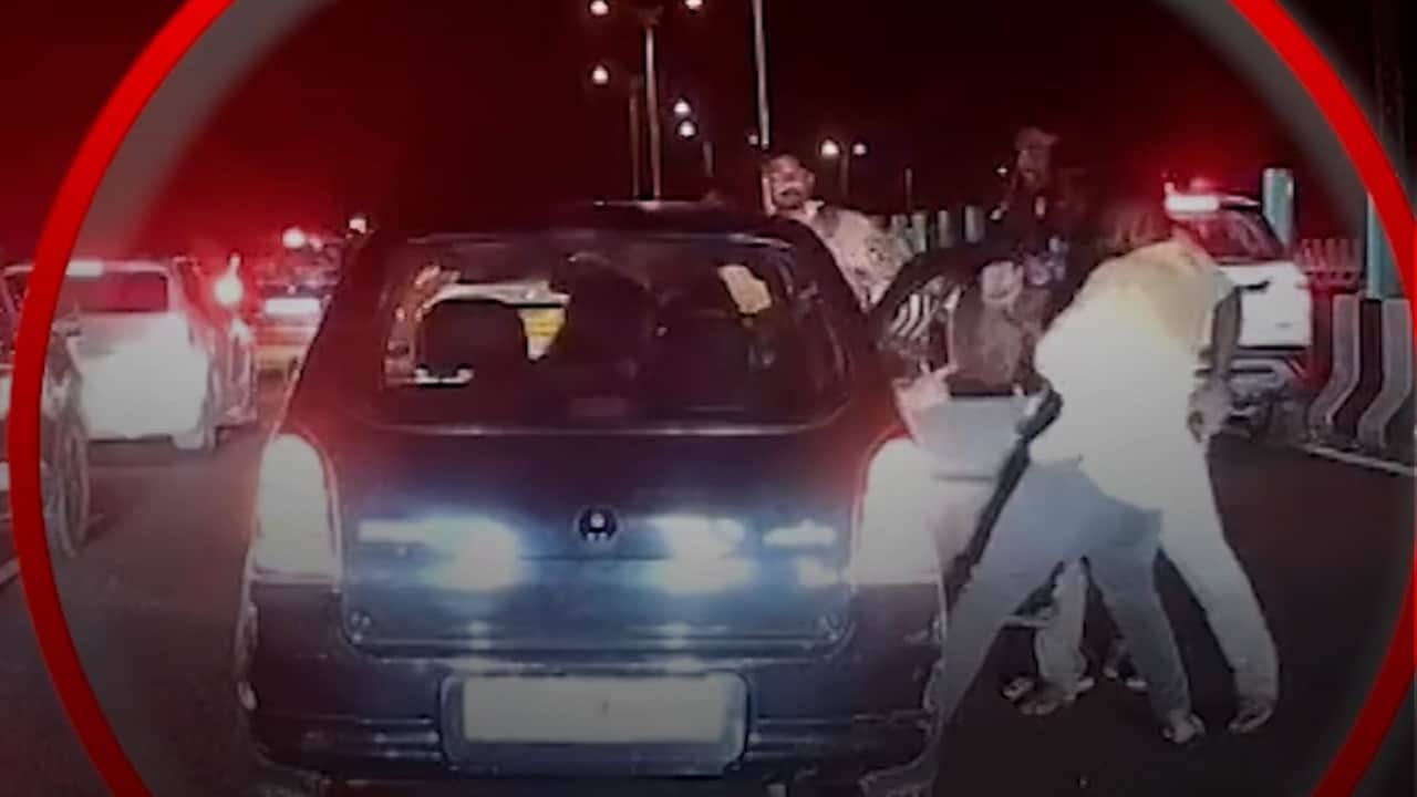 बेंगलुरु-मैसूर एक्सप्रेसवे: डैशकैम में कैद रोड रेज