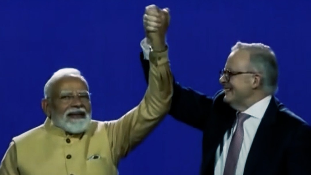 Narendra Modi and Anthony Albanese